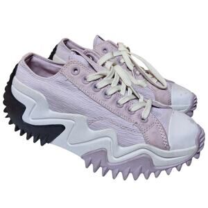 Converse Run star motion Low CX lavender pastel purple platform sneakers